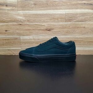 Vans Old Skool Black Outsole Green Suede Shoes Women's Size 8